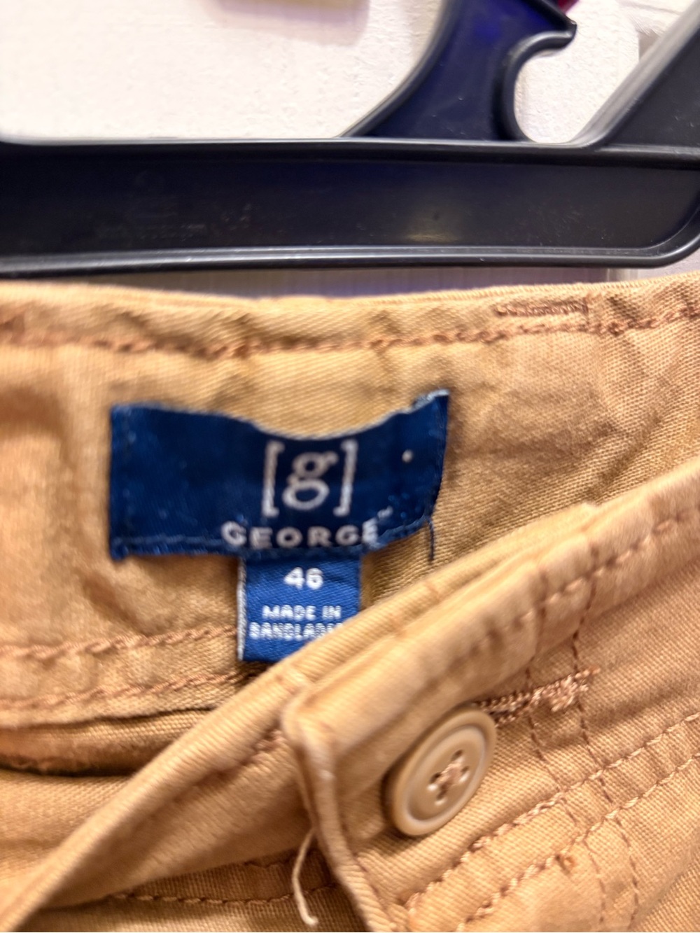 George Men's Tan Chinos - Tan